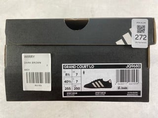 Lot 272  
            Nottingham Prem - Delivery Only 

                
ADIDAS GRAND COURT LO UK SIZE 7