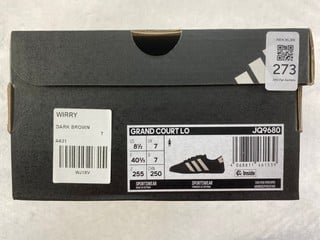 Lot 273  
            Nottingham Prem - Delivery Only 

                
ADIDAS GRAND COURT LO UK SIZE 7