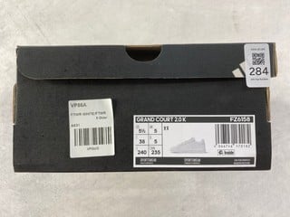 Lot 284  
            Nottingham Prem - Delivery Only 

                
ADIDAS GRAND COURT 2.0 K UK SIZE 5