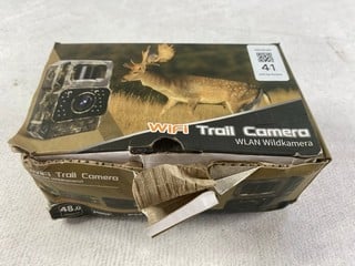 Lot 41  
            Nottingham Prem - Delivery Only 

                
SHENZHEN ZECRE TRAIL (WIFI) CAMERA: MODEL NO L211-EEA (WITH BOX & ACCESSORIES) [J...