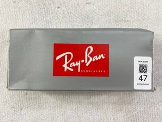 Lot 47  
            Nottingham Prem - Delivery Only 

                
RAY-BAN CLUBMASTER 3016 SUNGLASSES