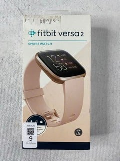Lot 9  
            Nottingham Prem - Delivery Only 

                
FITBIT VERSA 2 SMART FITNESS TRACKER: MODEL NO FB507 (WITH BOX & CHARGER CABLE) (...
