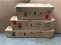 Lot 110  
            Edinburgh SR21 - Delivery Or Collection 

                
QUANTITY OF ITEMS TO INCLUDE ARTIFICIAL DRACAENA INDOOR 6FT FAKE TREE WITH WHITE ...