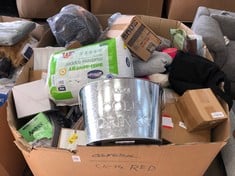 Lot 115  
            Edinburgh SR21 - Delivery Or Collection 

                
PALLET OF GENERAL GOODS TO INCLUDE SILENTNIGHT ANTI-ALLERGY KING MATTRESS TOPPER ...