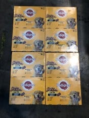 Lot 147  
            Edinburgh SR21 - Delivery Or Collection 

                
4 X PACKS (24 X 400G CANS PER PACK) OF PEDIGREE CAN DOG FOOD, CHUNKS IN GRAVY CHI...