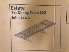 Lot 16  
            Edinburgh SR21 - Delivery Or Collection 

                
JOHN LEWIS ESTATE 6-10 SEATER EXTENDING DINING TABLE 160 ORIGINAL RRP £999: LOCAT...