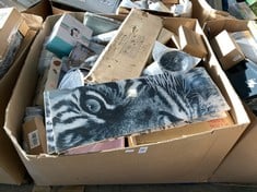 Lot 172  
            Edinburgh SR21 - Delivery Or Collection 

                
PALLET OF GENERAL GOODS TO INCLUDE LARGE 2 PIECE TIGER CANVAS WALL ART: LOCATION ...
