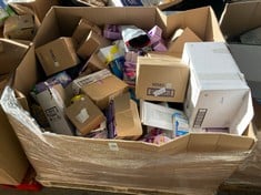 Lot 176  
            Edinburgh SR21 - Delivery Or Collection 

                
PALLET OF GENERAL GOODS TO INCLUDE BODYFORM COUR-V ULTRA NIGHT SANITARY TOWELS WI...