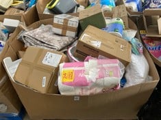 Lot 189  
            Edinburgh SR21 - Delivery Or Collection 

                
PALLET OF GENERAL GOODS TO INCLUDE WOODEN FLOATING WALL MOUNT SHELF: LOCATION - R...