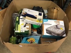 Lot 192  
            Edinburgh SR21 - Delivery Or Collection 

                
PALLET OF GENERAL GOODS TO INCLUDE INTEX INFLATABLE BED, 64755, MULTICOLOURED, 18...