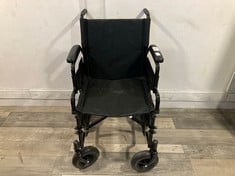 Lot 204  
            Edinburgh SR21 - Delivery Or Collection 

                
PEPE MOBILITY BLACK WHEELCHAIR: LOCATION - FRONT FLOOR(COLLECTION OR OPTIONAL DEL...