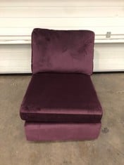 Lot 210  
            Edinburgh SR21 - Delivery Or Collection 

                
DFS.COM ARMLESS UNIT SOFA PART, COLOR PURPLE: LOCATION - RIGHT SOFA RACKS(COLLECT...