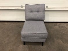 Lot 212  
            Edinburgh SR21 - Delivery Or Collection 

                
DFS.COM ARMLESS UNIT SOFA PART, COLOR GREY: LOCATION - RIGHT SOFA RACKS(COLLECTIO...