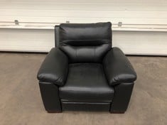 Lot 216  
            Edinburgh SR21 - Delivery Or Collection 

                
DFS.COM RECLINER ARMCHAIR, COLOR BLACK: LOCATION - RIGHT SOFA RACKS(COLLECTION OR...