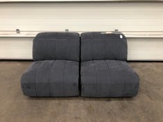 Lot 217  
            Edinburgh SR21 - Delivery Or Collection 

                
DFS.COM 2 X ARMLESS UNIT SOFA PART, COLOR GREY: LOCATION - RIGHT SOFA RACKS(COLLE...