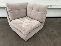 Lot 231  
            Edinburgh SR21 - Delivery Or Collection 

                
DFS.COM CORNER UNIT PART, COLOUR BEIGE : LOCATION - RIGHT SOFA RACKS(COLLECTION O...