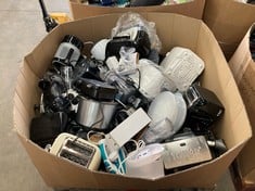 Lot 252  
            Edinburgh SR21 - Delivery Or Collection 

                
PALLET OF LOOSE ELECTRICALS TO INCLUDE RUSSELL HOBBS POWERSTEAM ULTRA 3100W IRON:...