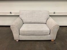Lot 53  
            Edinburgh SR21 - Delivery Or Collection 

                
DFS.COM CUDDLER SOFA KIRKBY PLAIN CREAM ORIGINAL RRP £819:: LOCATION - LEFT SOFA ...