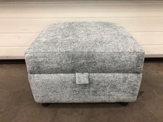 Lot 55  
            Edinburgh SR21 - Delivery Or Collection 

                
DFS.COM CHENILLE SMALL STORAGE FOOTSTOOL CARLISLE CHENILLE DUCK EGG ORIGINAL RRP ...