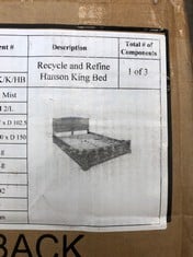 Lot 72  
            Edinburgh SR21 - Delivery Or Collection 

                
DFS.COM HANSON KING BED FRAME:: LOCATION - RACK(COLLECTION OR OPTIONAL DELIVERY A...