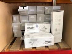 Lot 81  
            Edinburgh SR21 - Delivery Or Collection 

                
QUANTITY OF MULTIFUNCTIONAL VEGETABLE CHOPPER: LOCATION - RACK(COLLECTION OR OPTI...