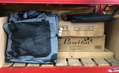 Lot 88  
            Edinburgh SR21 - Delivery Or Collection 

                
QUANTITY OF PET PRODUCTS ITEMS TO INCLUDE PECUTE PORTABLE COLLAPSIBLE PET CRATE: ...