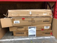 Lot 90  
            Edinburgh SR21 - Delivery Or Collection 

                
4 X PAWHUT RABBIT RUN WOODEN RABBIT HUTCH CAGES: LOCATION - RACK(COLLECTION OR OP...