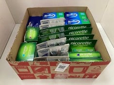 Lot 47  
            Edinburgh SR21 - Collection Only 

                
QUANTITY OF NICOTINE ITEMS TO INCLUDE NICORETTE QUICKMIST SMARTTRACK MOUTH SPRAY ...
