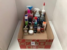 Lot 48  
            Edinburgh SR21 - Collection Only 

                
QUANTITY OF LIQUIDS TO INCLUDE THE ESSENCE VAULT FRAGRANCES 19 EAU DE PARFUM 100M...