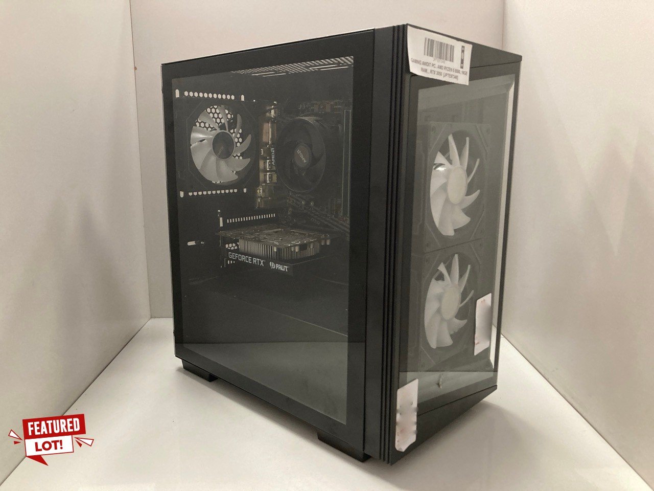 Lot 4  
            Edinburgh SR21 - Collection Only 

                
GAMING AWDIT PC.. AMD RYZEN 5 5500, 16GB RAM, , RTX 3050 [JPTE97348] ORIGINAL RRP...