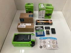 Lot 55  
            Edinburgh SR21 - Collection Only 

                
QUANTITY OF BATTERY ITEMS TO INCLUDE 6-PACK CR2450 LITHIUM COIN CELL BATTERY, 3 V...