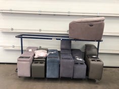 Lot 90  
            Edinburgh SR21 - Collection Only 

                
QUANTITY OF SOFA PARTS TO INCLUDE GREY SMART CONSOLE (SOFA RACK NOT INCLUDED) - C...