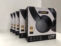 Lot 114  
            Edinburgh SR34RED - Delivery Only 

                
5 X U17D 3M LENGTH NOISE CANCELLING HEADSET - STEREO HEADPHONE FOR PC, LAPTOP USB...