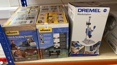 Lot 177  
            Edinburgh SR34RED - Delivery Only 

                
QUANTITY OF TOOLS & HOME IMPROVEMENT ITEMS TO INCLUDE DREMEL 220 WORKSTATION - 2-...
