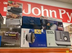 Lot 184  
            Edinburgh SR34RED - Delivery Only 

                
QUANTITY OF KITCHEN & APPLIANCES ITEMS TO INCLUDE TEFAL ULTRAGLIDE STEAM IRON, 26...