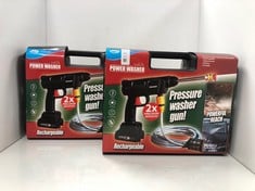 Lot 217  
            Edinburgh SR34RED - Delivery Only 

                
2 X STARLF POWER WASHERS:: LOCATION - A RACK