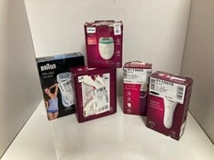 Lot 232  
            Edinburgh SR34RED - Delivery Only 

                
QUANTITY OF HEALTH & BEAUTY ITEMS TO INCLUDE PHILIPS SATINELLE ESSENTIAL EPILATOR...