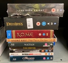 Lot 276  
            Edinburgh SR34RED - Delivery Only 

                
QUANTITY OF TV & AUDIO ITEMS TO INCLUDE THE DARK KNIGHT TRILOGY [BATMAN] [DVD] [2...