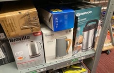 Lot 280  
            Edinburgh SR34RED - Delivery Only 

                
QUANTITY OF KITCHEN & APPLIANCES ITEMS TO INCLUDE SWAN SK14610GRYN NORDIC CORDLES...