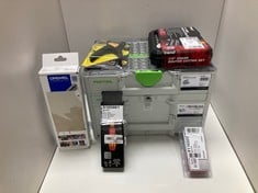 Lot 283  
            Edinburgh SR34RED - Delivery Only 

                
QUANTITY OF TOOLS & HOME IMPROVEMENT ITEMS TO INCLUDE DREMEL VERSATIP 2000 CORDLE...