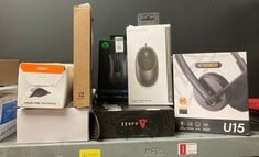 Lot 285  
            Edinburgh SR34RED - Delivery Only 

                
QUANTITY OF TECH & GAMING ITEMS TO INCLUDE RAZER DEATHADDER ESSENTIAL (2021) - WI...