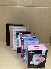 Lot 344  
            Edinburgh SR34RED - Delivery Only 

                
QUANTITY OF HEALTH & BEAUTY ITEMS TO INCLUDE BRAUN SILK-ÉPIL 3, CORDED EPILATOR F...