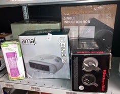 Lot 382  
            Edinburgh SR34RED - Delivery Only 

                
QUANTITY OF KITCHEN & APPLIANCES ITEMS TO INCLUDE KITCHENAID MINI FOOD CHOPPER 83...