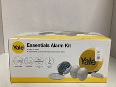 Lot 387  
            Edinburgh SR34RED - Delivery Only 

                
YALE HSA ESSENTIALS ALARM KIT, BATTERY POWERED, 5 PIECE KIT, SELF MONITORED, NO C...