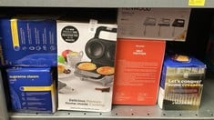 Lot 425  
            Edinburgh SR34RED - Delivery Only 

                
QUANTITY OF KITCHEN & APPLIANCES ITEMS TO INCLUDE RUSSELL HOBBS SUPREME STEAM IRO...