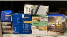 Lot 427  
            Edinburgh SR34RED - Delivery Only 

                
QUANTITY OF KITCHEN & APPLIANCES ITEMS TO INCLUDE RUSSELL HOBBS 2 SLICE LIFT & LO...