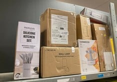 Lot 465  
            Edinburgh SR34RED - Delivery Only 

                
QUANTITY OF KITCHEN & APPLIANCES ITEMS TO INCLUDE KITCHEN NON STICK COOKING UTENS...