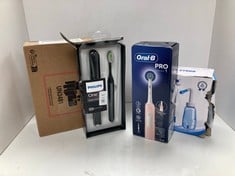 Lot 467  
            Edinburgh SR34RED - Delivery Only 

                
QUANTITY OF HEALTH & BEAUTY ITEMS TO INCLUDE ORAL-B PRO 1 ELECTRIC TOOTHBRUSH FOR...