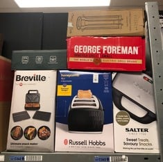 Lot 533  
            Edinburgh SR34RED - Delivery Only 

                
QUANTITY OF KITCHEN & APPLIANCES ITEMS TO INCLUDE GEORGE FOREMAN IMMERSA SMALL EL...