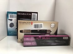 Lot 561  
            Edinburgh SR34RED - Delivery Only 

                
QUANTITY OF HEALTH & BEAUTY ITEMS TO INCLUDE REMINGTON SHINE THERAPY HAIR DRYER (...